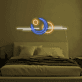 Mond und Sonne LED-Neonschild Schlafzimmer Wohnzimmer