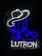 Cowboyhut und Stiefel LED-Neonschild für Bar Club