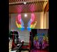Bunte Engelsflügel LED Neonlicht Regenbogen Wanddekoration für Wohnzimmer Studio und Events