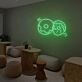 Donuts LED-Neonschild für Café und Bäckerei