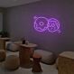 Donuts LED-Neonschild für Café und Bäckerei