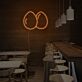 Zwei Eier LED-Neonschild