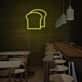 Brotscheiben LED-Neonschild für Café und Bäckerei