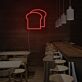 Brotscheiben LED-Neonschild für Café und Bäckerei