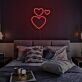 Herz Symbole LED-Neonschild Schlafzimmer Wohnzimmer