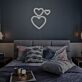 Herz Symbole LED-Neonschild Schlafzimmer Wohnzimmer