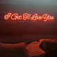 I Get To Love You LED-Neonschild Schlafzimmer Hochzeit