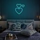 Herz Symbole LED-Neonschild Schlafzimmer Wohnzimmer