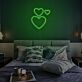 Herz Symbole LED-Neonschild Schlafzimmer Wohnzimmer