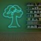 Baum LED-Neonschild Wohnzimmer Büro