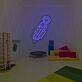 Astronaut mit Raketenrucksack LED-Neonschild für Kinderzimmer Spielzimmer