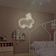 Kaninchen LED-Neonschild Kinderzimmer