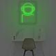 Astronautenhelm LED-Neonschild Wohnzimmer Büro