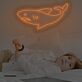 Hai LED-Neonschild für Kinderzimmer und Wohnzimmer