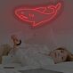 Hai LED-Neonschild für Kinderzimmer und Wohnzimmer