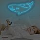 Hai LED-Neonschild für Kinderzimmer und Wohnzimmer