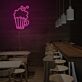 Bierkrug mit Schaum LED-Neonschild für Bar und Restaurant