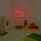 Fotokamera LED-Neonschild für Fotostudio und Wohnzimmer