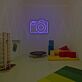 Fotokamera LED-Neonschild für Fotostudio und Wohnzimmer