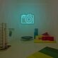Fotokamera LED-Neonschild für Fotostudio und Wohnzimmer