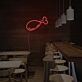 Hähnchenschenkel LED-Neonschild für Restaurant Imbiss
