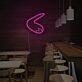 Chicken Wing als LED-Neonschild