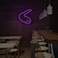 Chicken Wing als LED-Neonschild