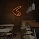 Chicken Wing als LED-Neonschild