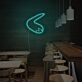 Chicken Wing als LED-Neonschild