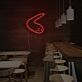 Chicken Wing als LED-Neonschild
