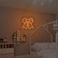 Schleife LED-Neonschild für Kinderzimmer