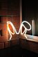 Hasenohren LED-Neonschild Wohnzimmer Kinderzimmer