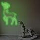 Hirsch LED-Neonschild Wohnzimmer Kinderzimmer