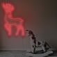 Hirsch LED-Neonschild Wohnzimmer Kinderzimmer