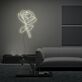 Rose LED-Neonschild Wohnzimmer Schlafzimmer