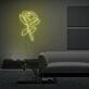 Rose LED-Neonschild Wohnzimmer Schlafzimmer