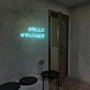 HELLO WELCOME LED-Neonschild für Cafe und Shop