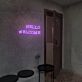 HELLO WELCOME LED-Neonschild für Cafe und Shop