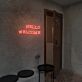 HELLO WELCOME LED-Neonschild für Cafe und Shop
