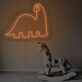 Dinosaurier LED-Neonschild Kinderzimmer