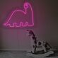 Dinosaurier LED-Neonschild Kinderzimmer