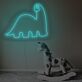 Dinosaurier LED-Neonschild Kinderzimmer