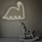Dinosaurier LED-Neonschild Kinderzimmer