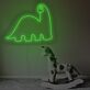 Dinosaurier LED-Neonschild Kinderzimmer