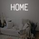 HOME LED-Neonschild Wohnzimmer Schlafzimmer