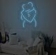 Umarmendes Paar LED-Neonschild Wohnzimmer Schlafzimmer