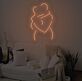 Umarmendes Paar LED-Neonschild Wohnzimmer Schlafzimmer