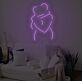Umarmendes Paar LED-Neonschild Wohnzimmer Schlafzimmer