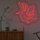 fliegende Taube LED-Neonschild Wohnzimmer Schlafzimmer