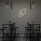 Eiswaffel LED-Neonschild für Café und Eisdiele